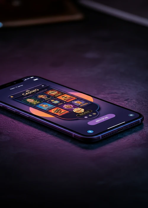 Screenshot of Velvet Spins Casino's modern lobby with various game tiles and vibrant promotional banners