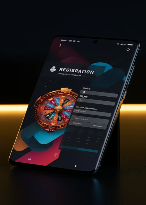 Screenshot of the Velvet Spins Casino registration form showing fields for new player account creation.